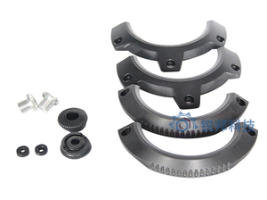 Black ABS parts